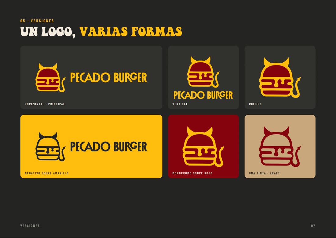 Versiones del logo